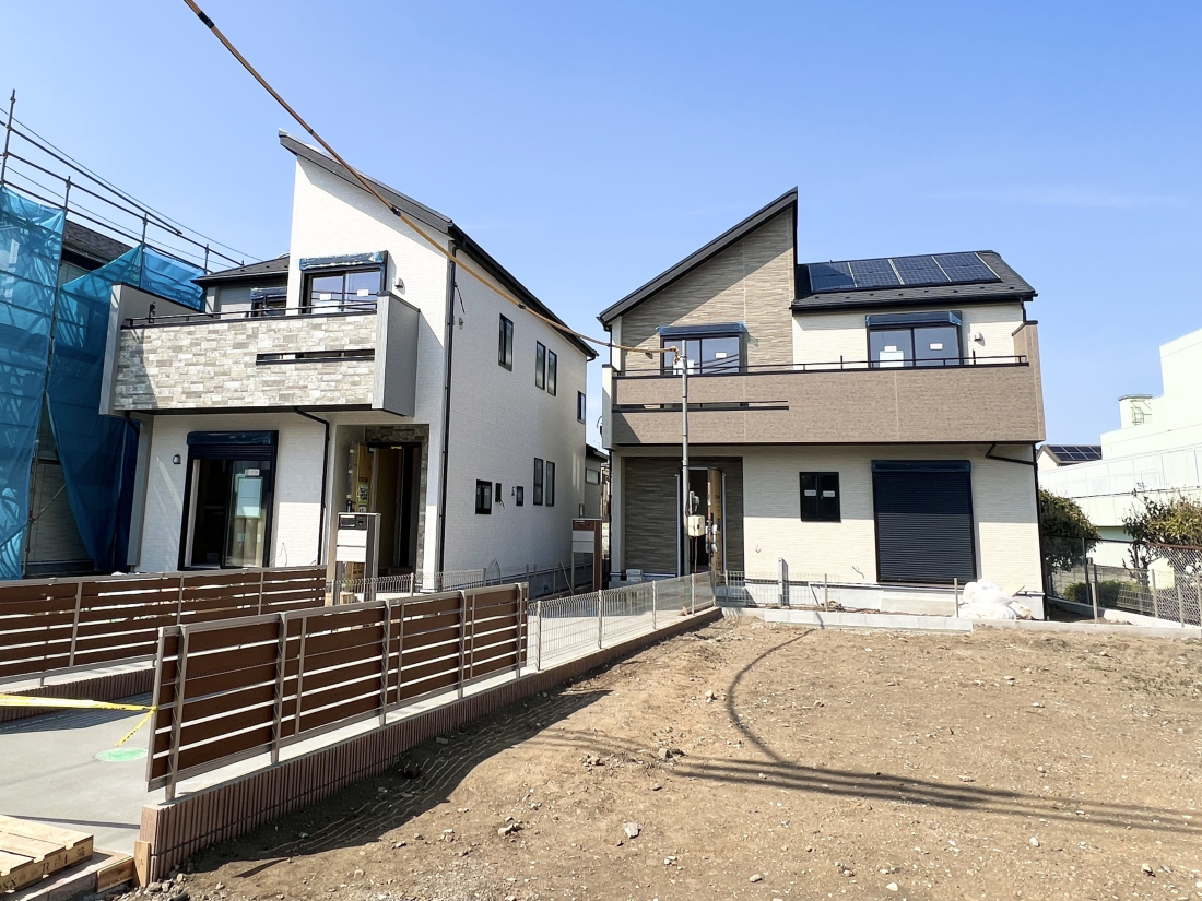 �����s�����q�s�ΐ쒬�̐V�z��ˌ��Ă̌��n�O�ώʐ^