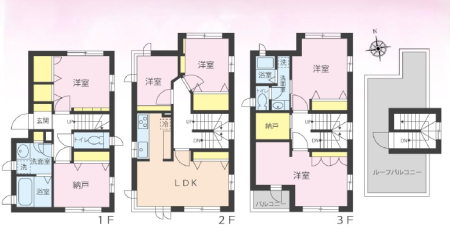 �����s�����q�s�䒬4���ڂ̒��È�ˌ��Ă̊Ԏ��}