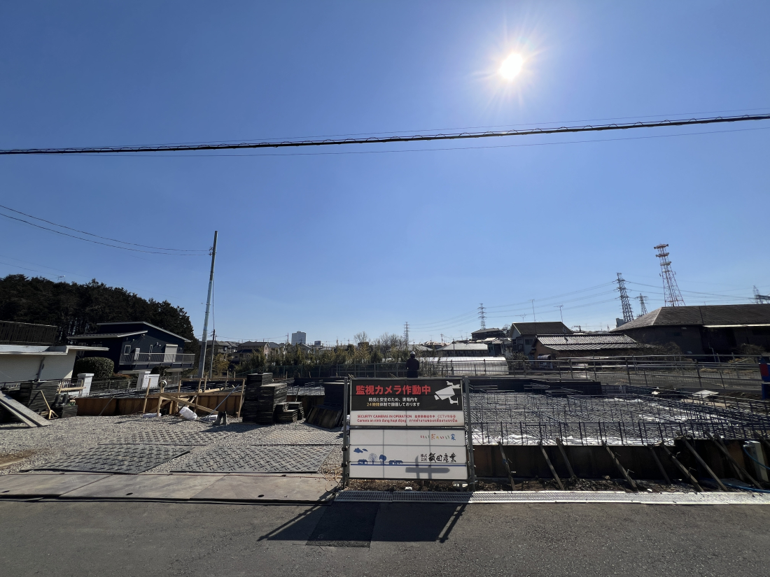 �����s�����q�s�ΐ쒬�̐V�z��ˌ��Ă̌��n�O�ώʐ^