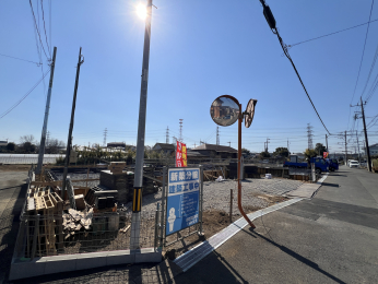 �����s�����q�s�ΐ쒬�̐V�z��ˌ��Ă̌��n�O�ώʐ^