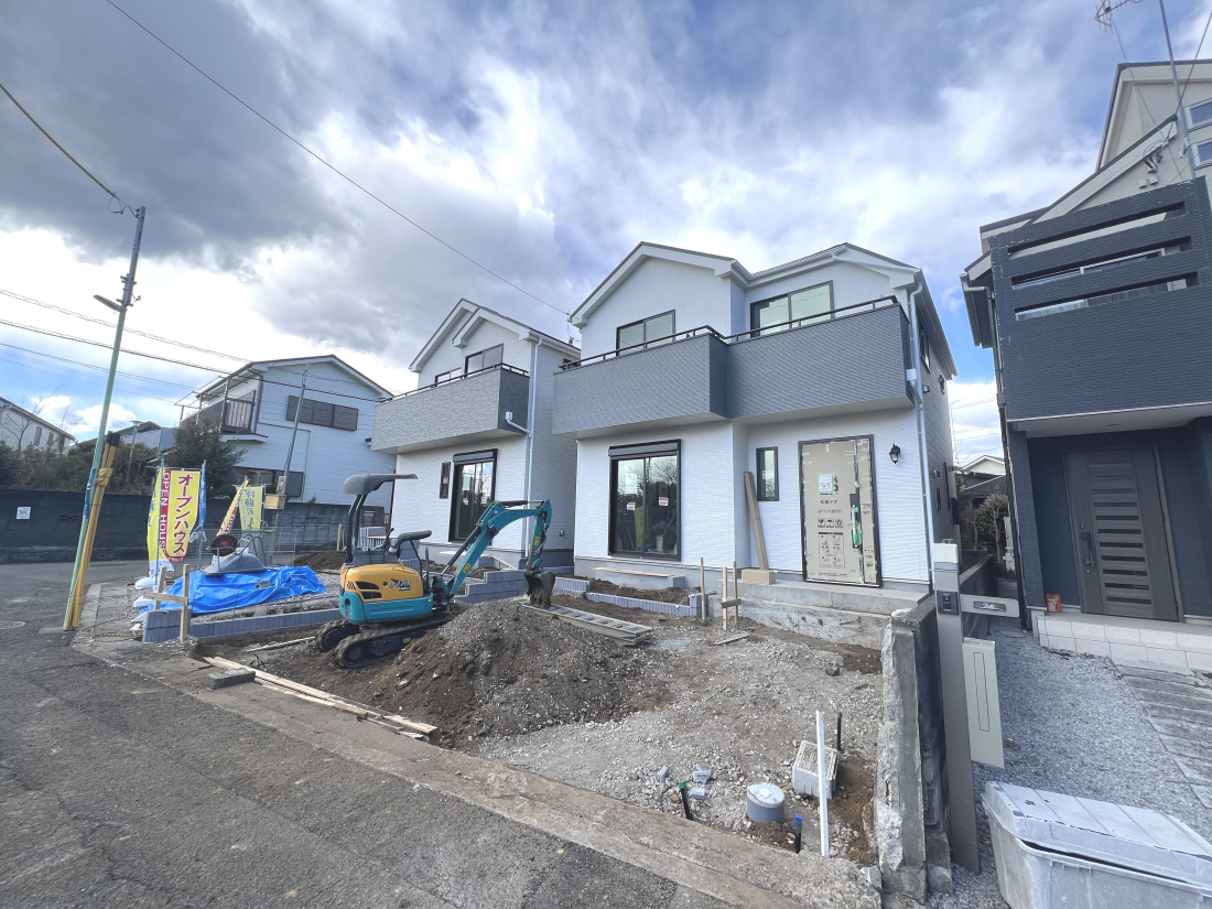 �����s�����q�s�U�c��2���ڂ̐V�z��ˌ��Ă̌��n�O�ώʐ^